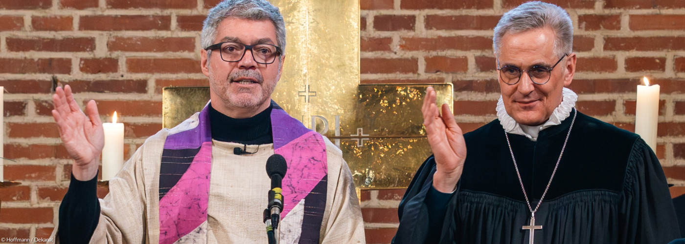 Katholischer und Evangelischer Dekan: Helmut Haug (links) und Frank Kreiselmeier
