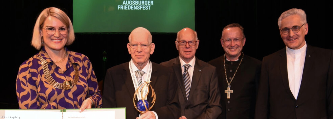 Verleihung des Augsburger Friedenspreises 2025
