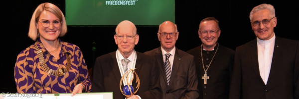 Verleihung des Augsburger Friedenspreises 2025