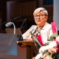 Beate Schabert-Zeidler präsentierte den Rechenschaftsbericht des Landessynodalausschusses.