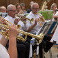 Der Bezirksposaunenchor ... | Foto: I. Hoffmann  