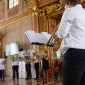 Der Bezirksposauenchor ... | Foto: I. Hoffmann