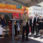 Vertreter des Runden Tischs der Religionen überbringen ihre Friedensgrüße | Foto: I. Hoffmann 