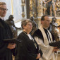 Pfarrer Frank Kreiselmeier (Evang. St. Ulrich), Landesbischöfin Ilse Junkermann (Magdeburg), Pfarrer Christoph Hänsler (Kath. St. Ulrich)