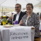 Pfarrer Frank Kreiselmeier und Landesbischöfin Ilse Junkermann