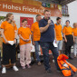 Spontane Aktion: Lifeline-Kapitän Claus-Peter Reisch berichtet über Seenotrettung und ruft zu Solidarität mit Geflüchteten auf.