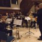 ... und flotte Musik der Bläser (Leitung: Otto Kramer)