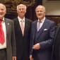 v.li. Prof. Dr. Bernd Oberdorfer, Regionalbischof i.R. Dr. Ernst Öffner, AltOB Dr. Peter Menacher, Diözesanadministrator Prälat Dr. Bertram Meier