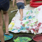 So einfach - und macht so viel Spaß - Kinderprogramm vom diako im Dekanatsgarten | Foto: I. Hoffmann