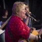 Irene Sperr & Band begleitet den Flashmob | Foto: I. Hoffmann