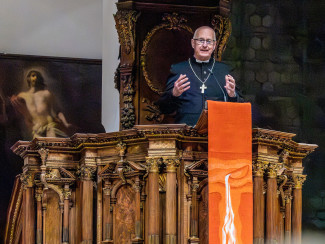 Spricht in St. Anna zur Zukunft des Religionsunterrichts: Regionalbischof Klaus Stiegler