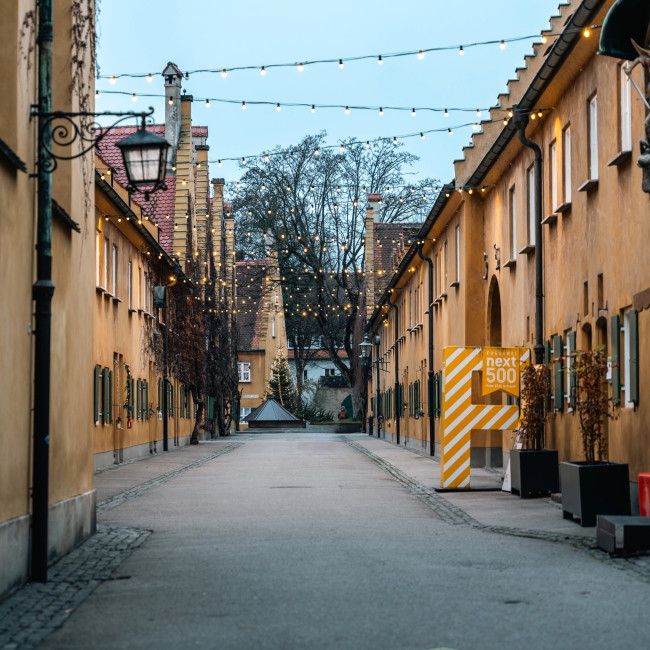 Eine der ältesten bestehenden Sozialsiedlungen der Welt: die Fuggerei