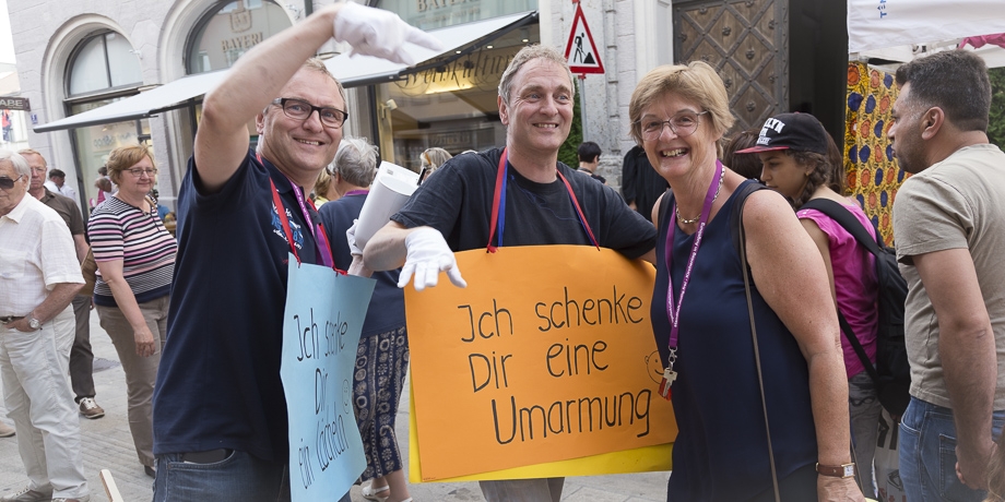... die Stadtdekanin Susanne Kasch gerne angeneommen hat. | Foto: I. Hoffmann